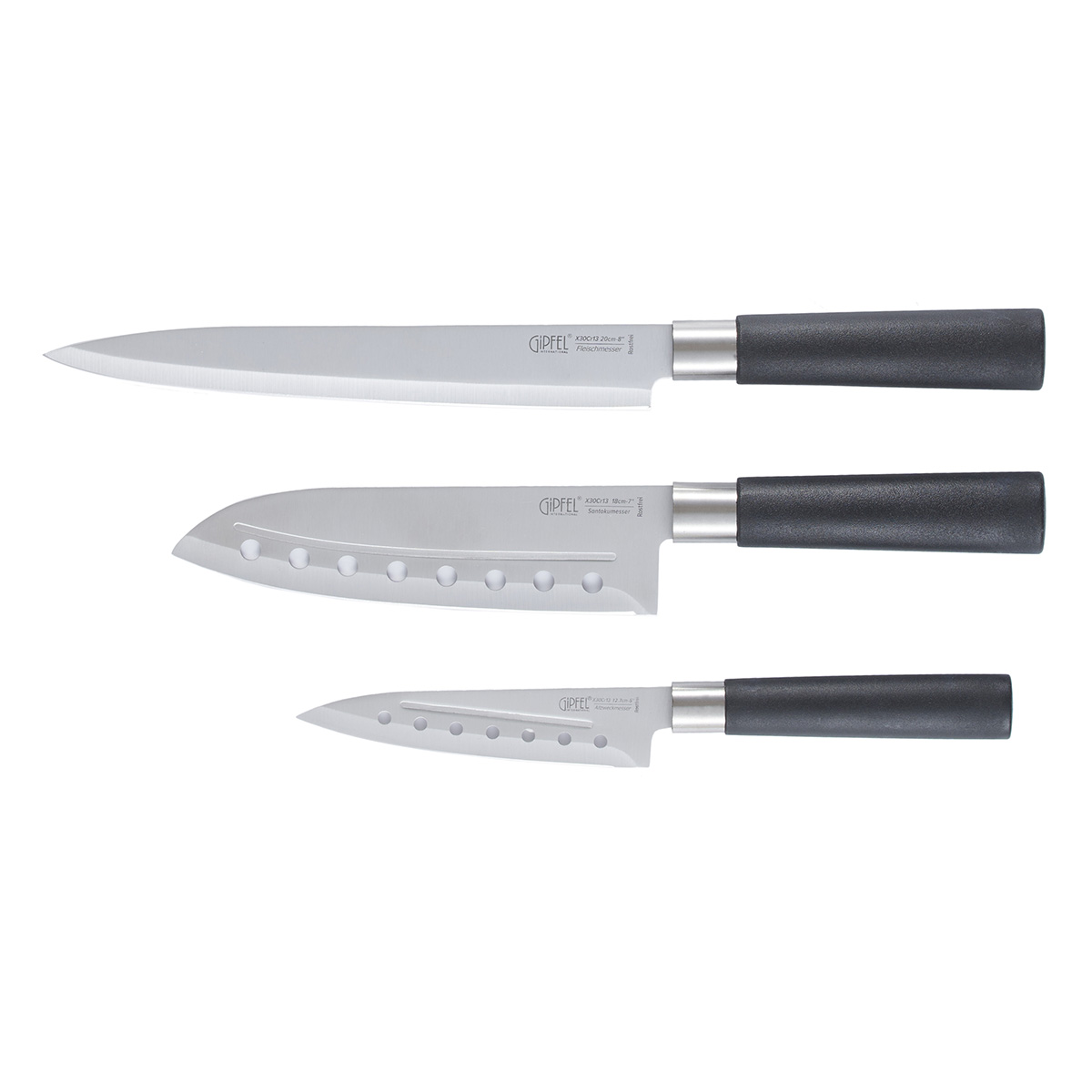 картинка 6629 GIPFEL Набор ножей JAPANESE 3 предмета от магазина Gipfel