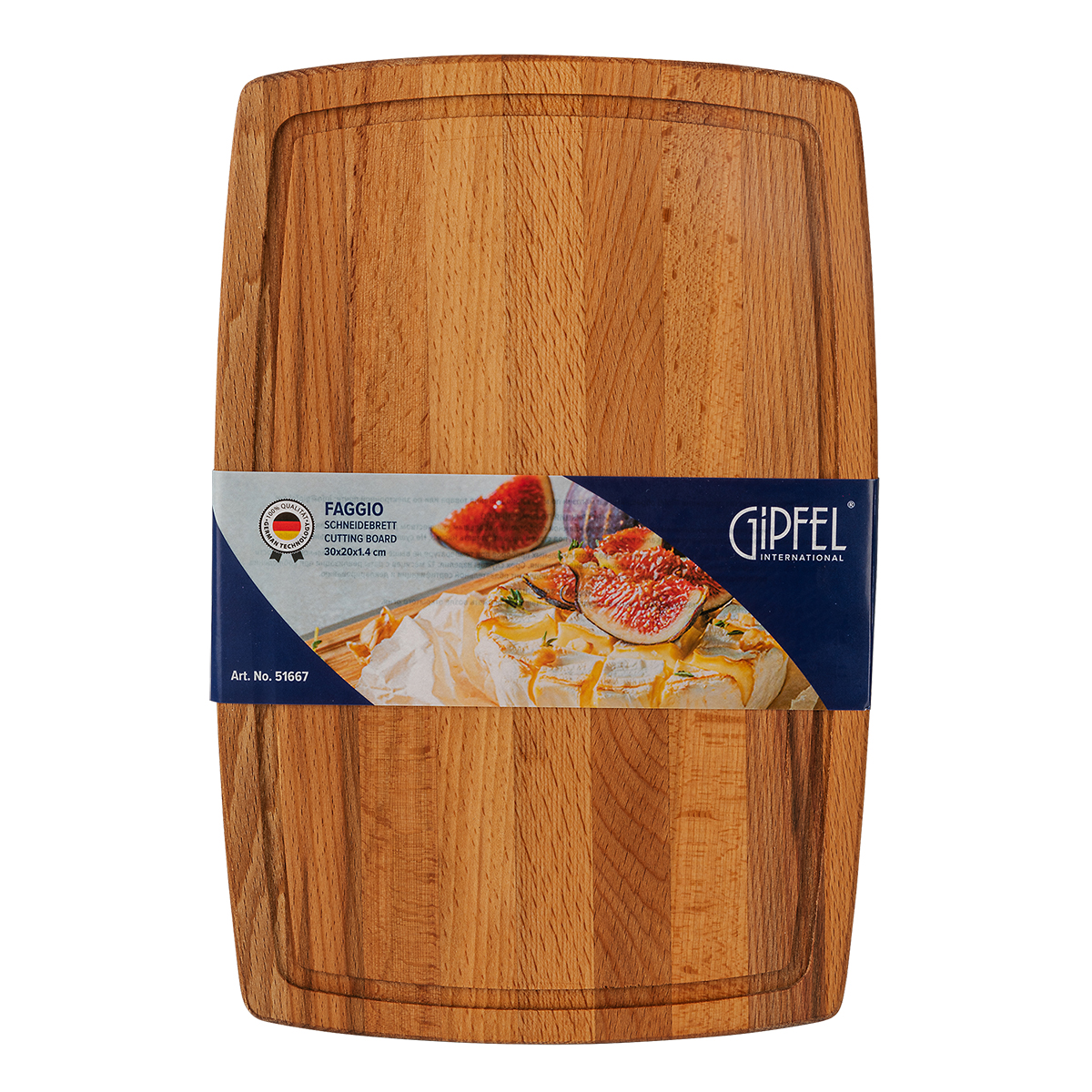 Доска разделочная Gipfel Faggio 51667 30х20 см фото