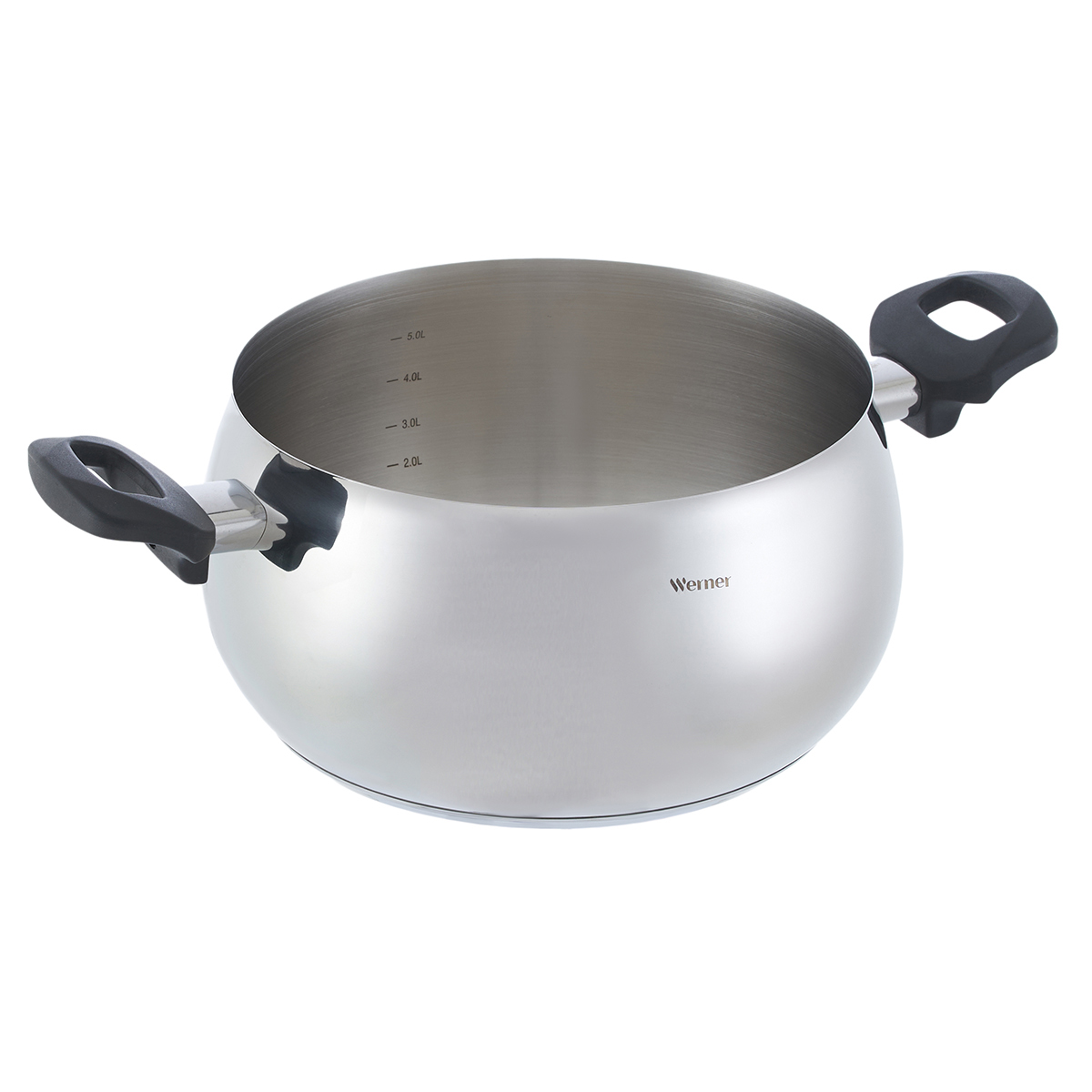 Кастрюля из нержавеющей стали Werner Vescona 52561 6,3 л/24 см фото