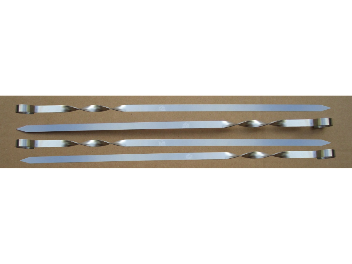 картинка 5737-S STAHLBERG Набор шампуров 4 пр. (нерж. сталь) от магазина Gipfel