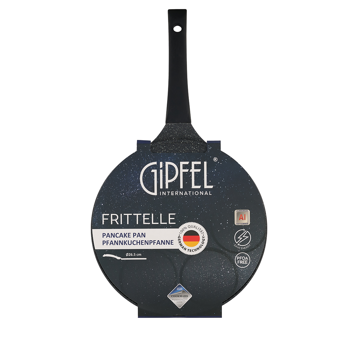 Сковорода для оладий Gipfel Frittelle 52682 26,5 см фото