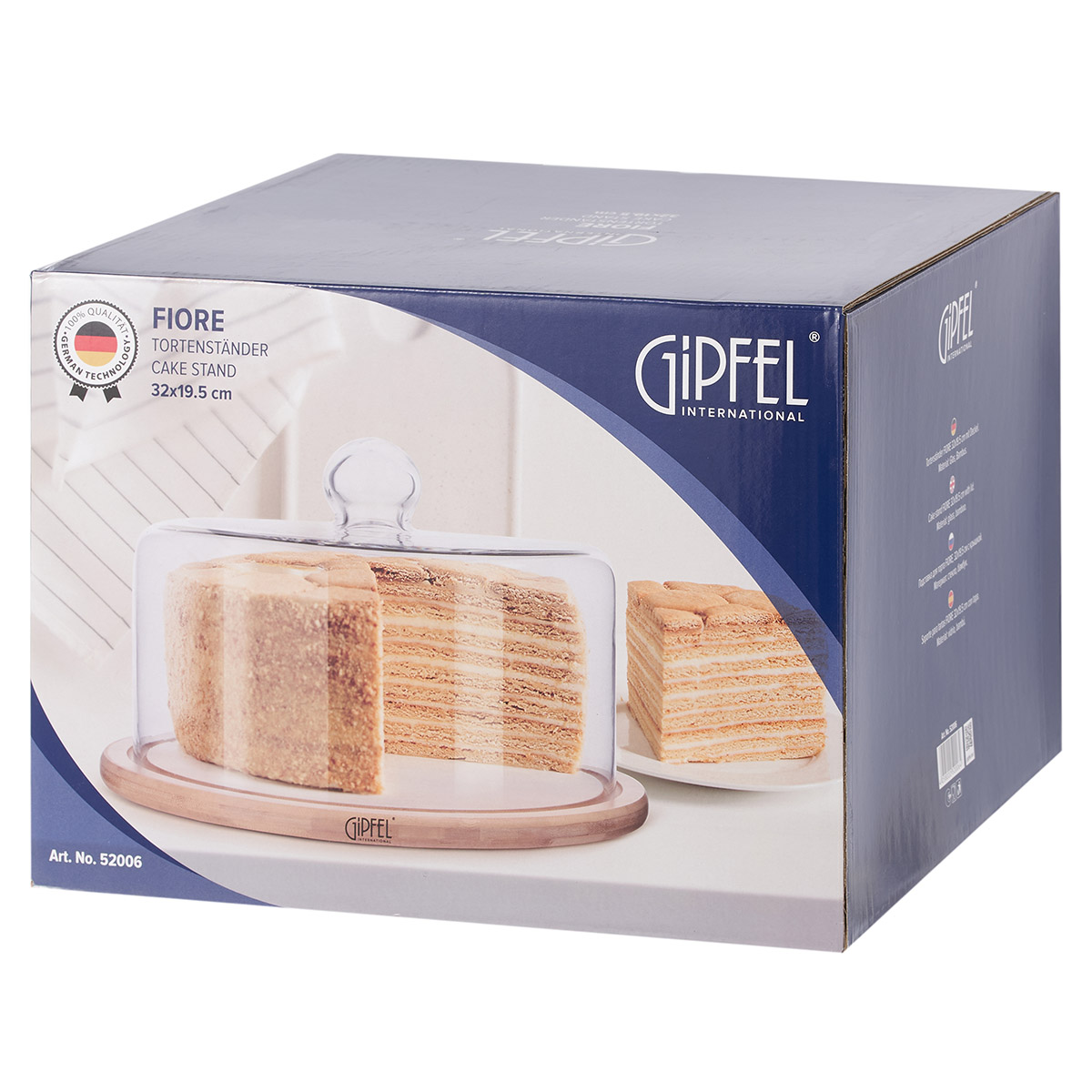 Подставка для торта Gipfel Fiore 52006 32x19,5 см фото