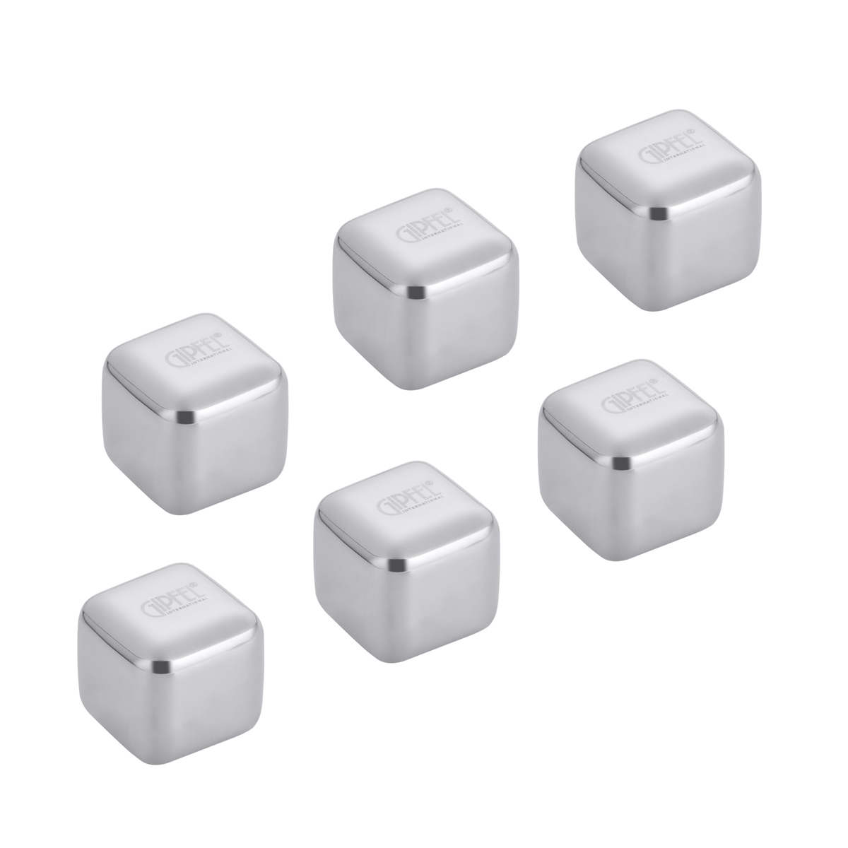 Набор из 6 стальных кубиков Gipfel 51008 фото