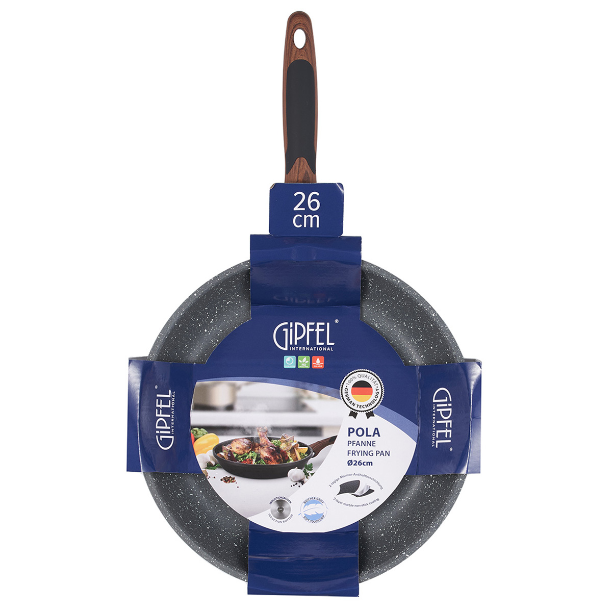 Алюминиевая сковорода Gipfel Pola 2664 26 см фото