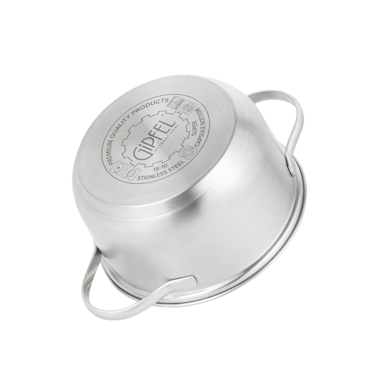 Кастрюля из нержавеющей стали Gipfel Azalea 51059 16 см/1,5 л фото