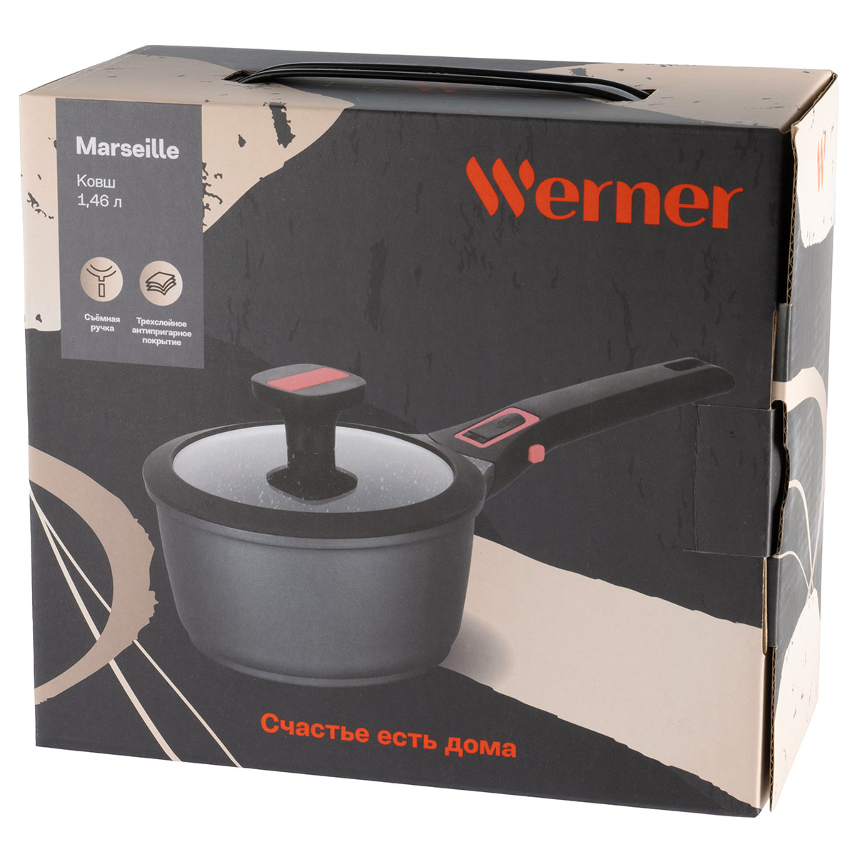 Алюминиевый ковш Werner Marseille 51999 16 см/1,46 л фото