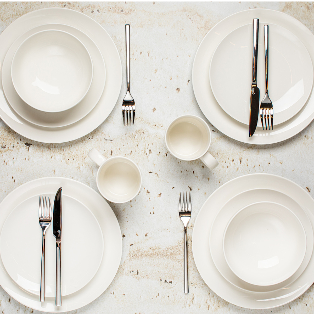 Сервиз столовый Gipfel Blanche 51038 16 предметов фото