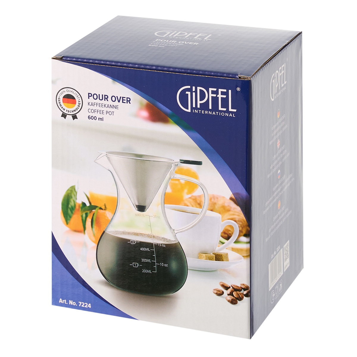 Пуровер Pour Over Gipfel 7224 0,6 л фото
