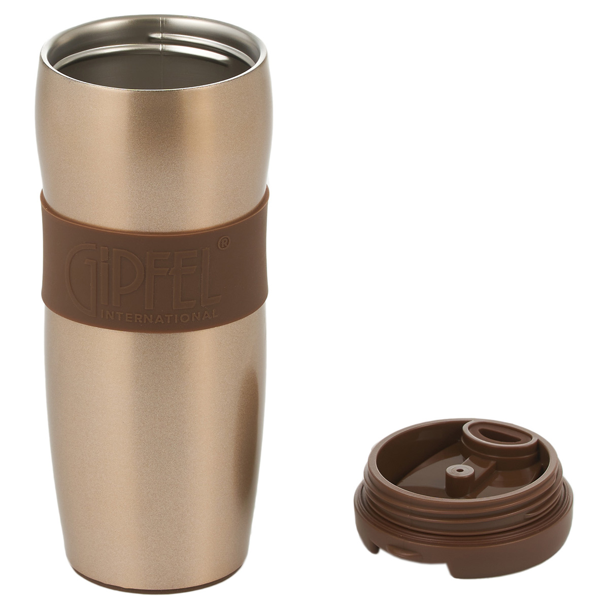 Термокружка вакуумная Gipfel New York 51788 380 мл фото