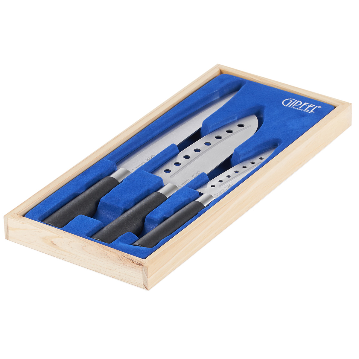 картинка 6629 GIPFEL Набор ножей JAPANESE 3 предмета от магазина Gipfel