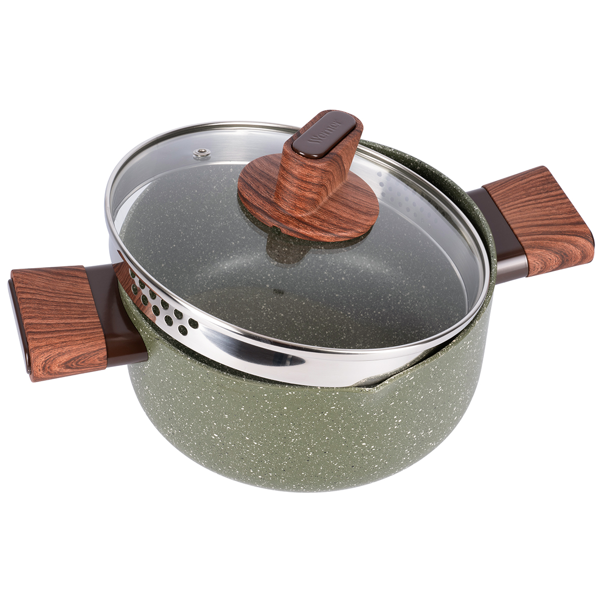 Кастрюля Werner Organic Forest style 51457 2,8 л/20 см фото