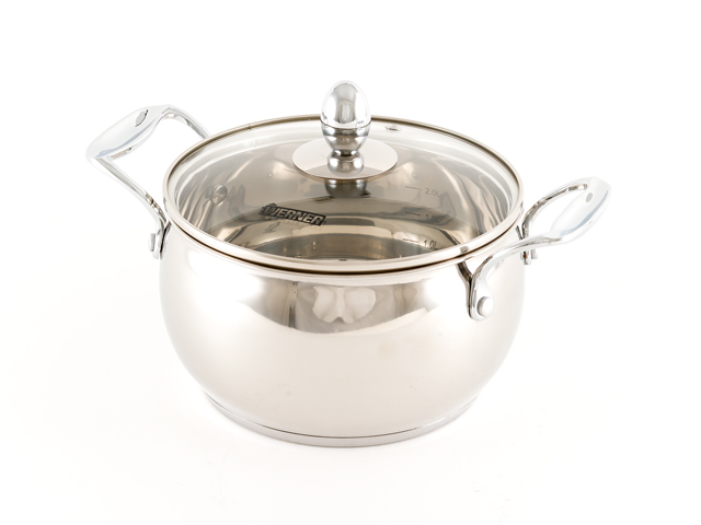 Кастрюля из нержавеющей стали Werner Classy 0677 18 см/2,7 л фото