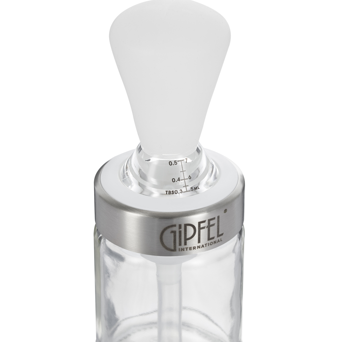 Кисточка вакуумная для масла со стеклянным контейнером Gipfel Horeca Pro Gipfel 50700 14,5 см фото