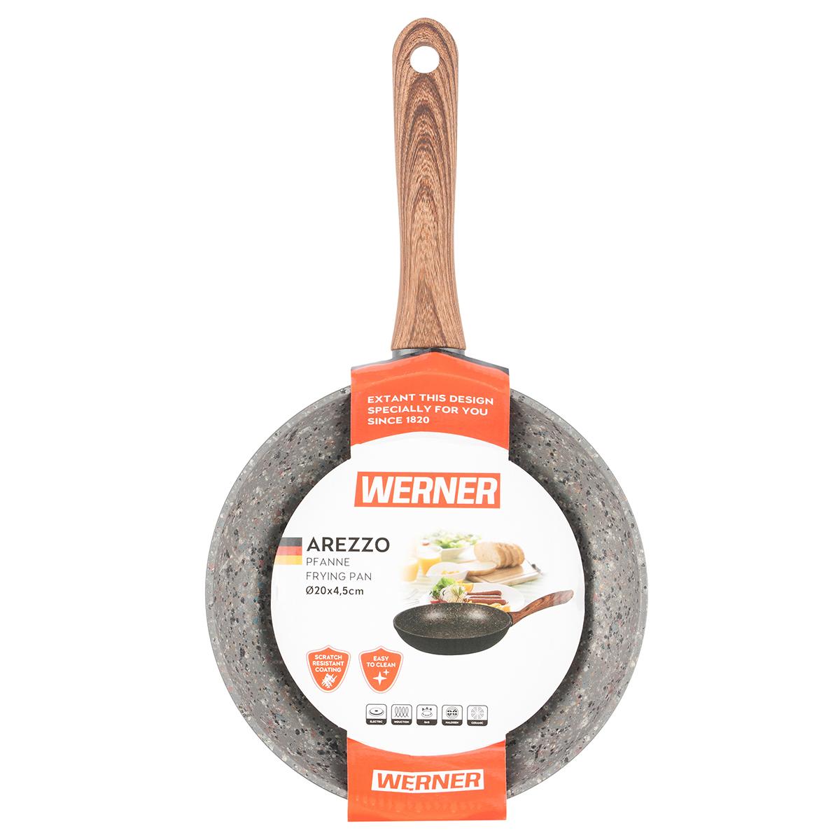 Алюминиевая сковорода Werner Arezzo 1783 20 см фото