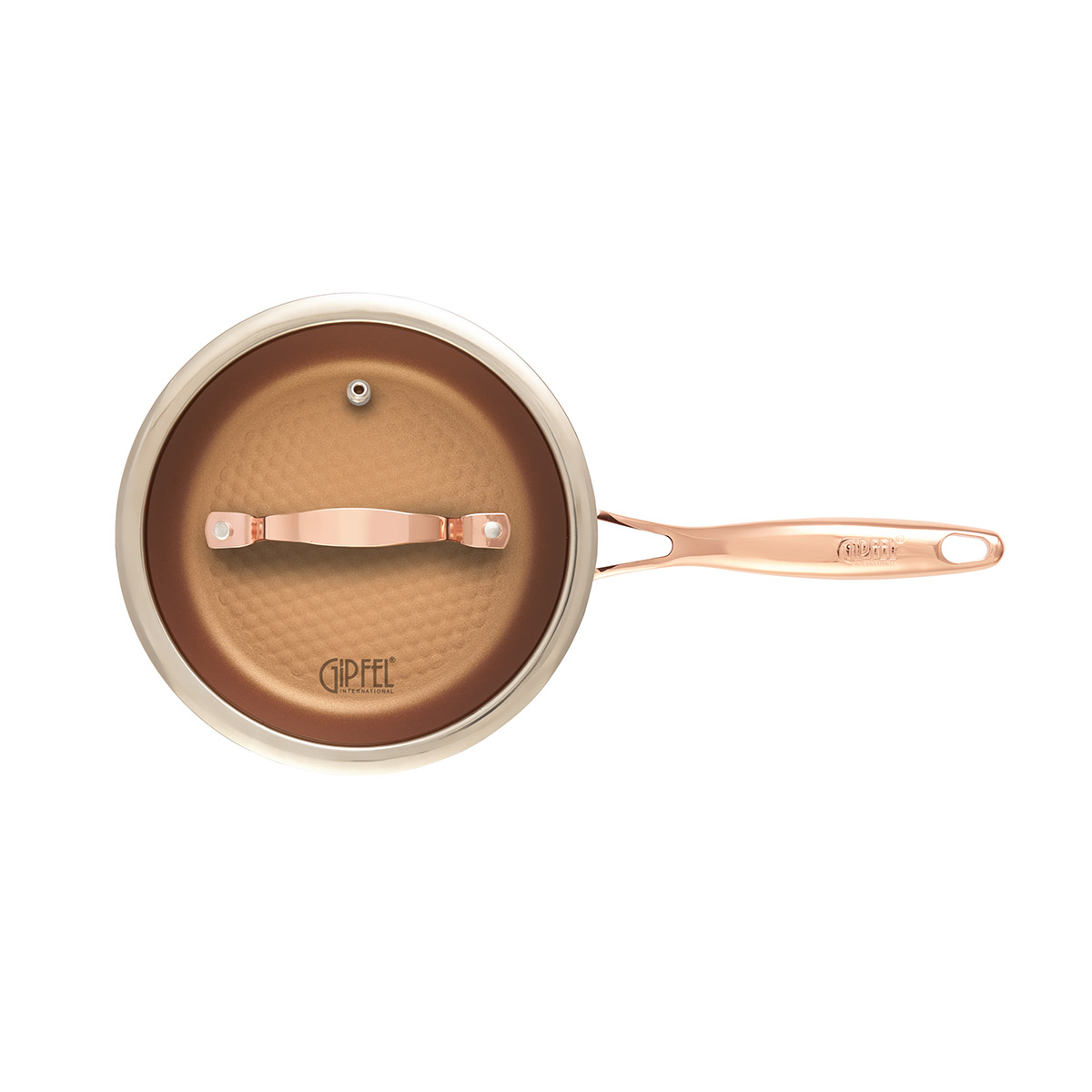 Ковш алюминиевый Gipfel Versal Gold 2720 18 см/2,1 л фото