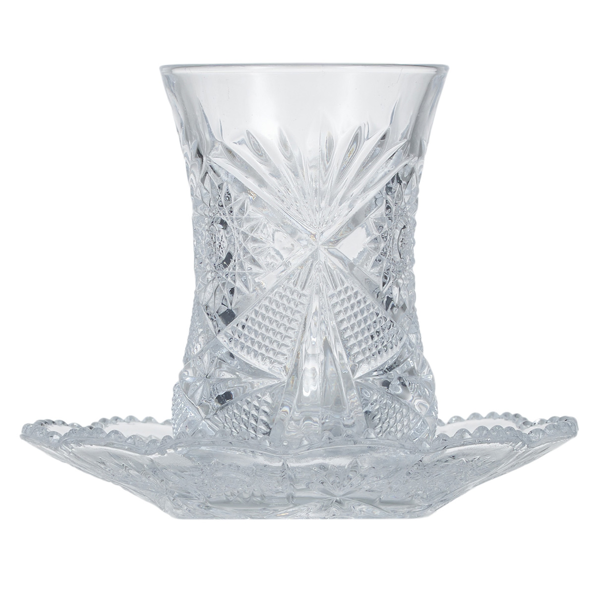 Набор чайный Gipfel Bosfor 52759 2 армуда 90 мл, 2 блюдца 12 см фото