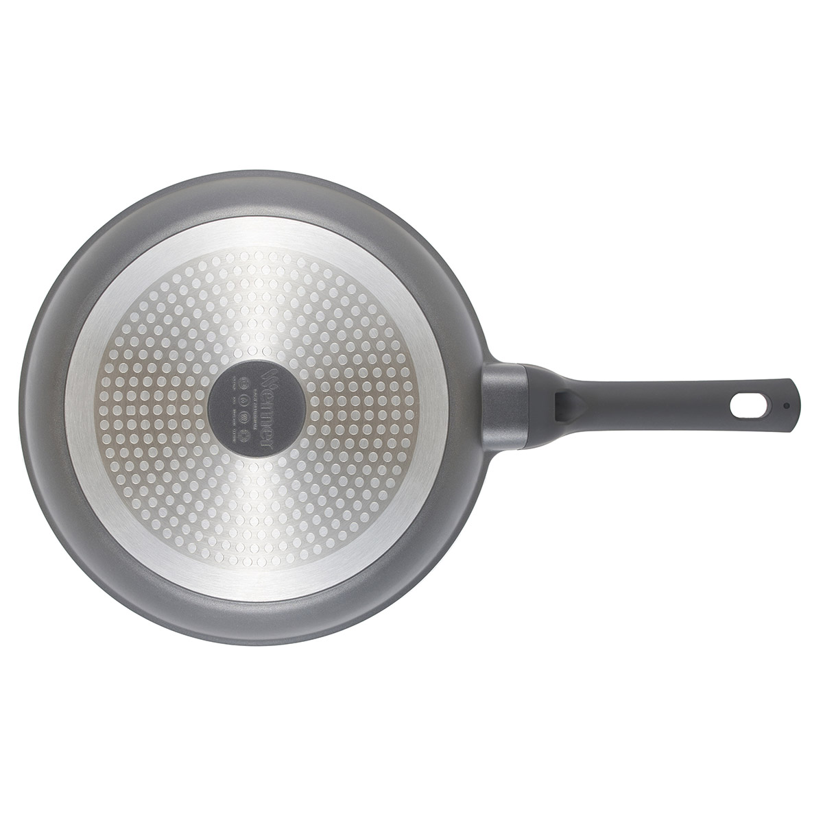 Алюминиевая сковорода Werner Nero 52083 28 см фото