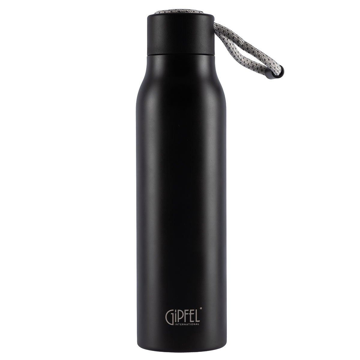 картинка 8181 GIPFEL Бутылка для воды Recycle 500 мл. Материал: боросиликатное стекло, сиилкон. Материал крышки: нержавеющая сталь 18/10, пластик, силикон. Цвет: оранжевый. от магазина Gipfel