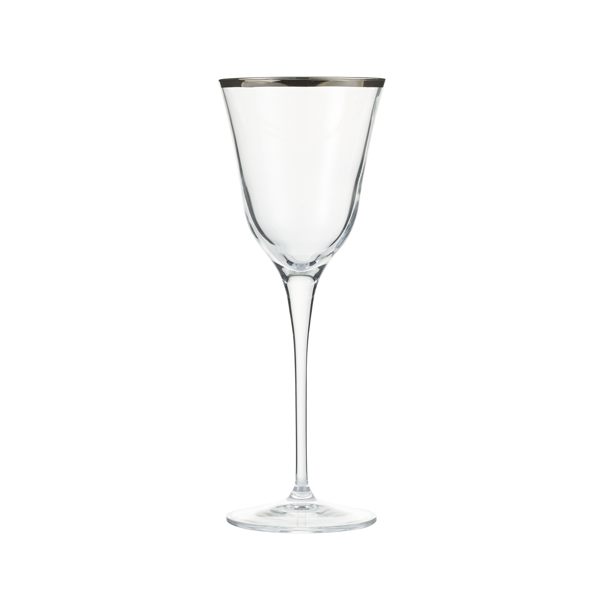 Набор бокалов Gipfel Julia Clear Filo Platino 42089 240 мл 6 предметов фото