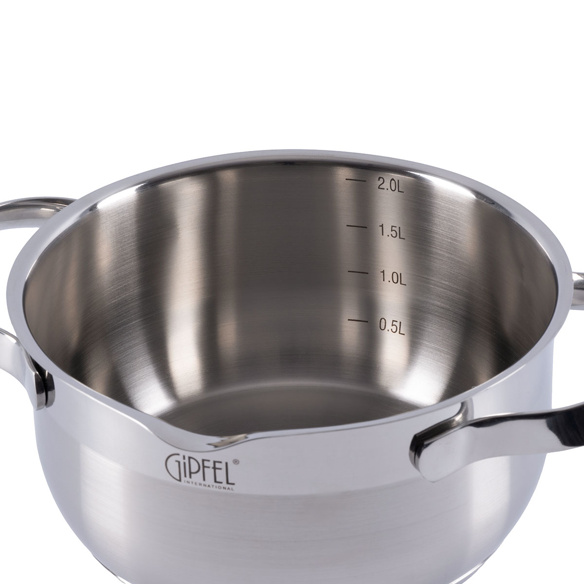 Кастрюля из нержавеющей стали Gipfel Benita 2270 18 см/1,9 л фото