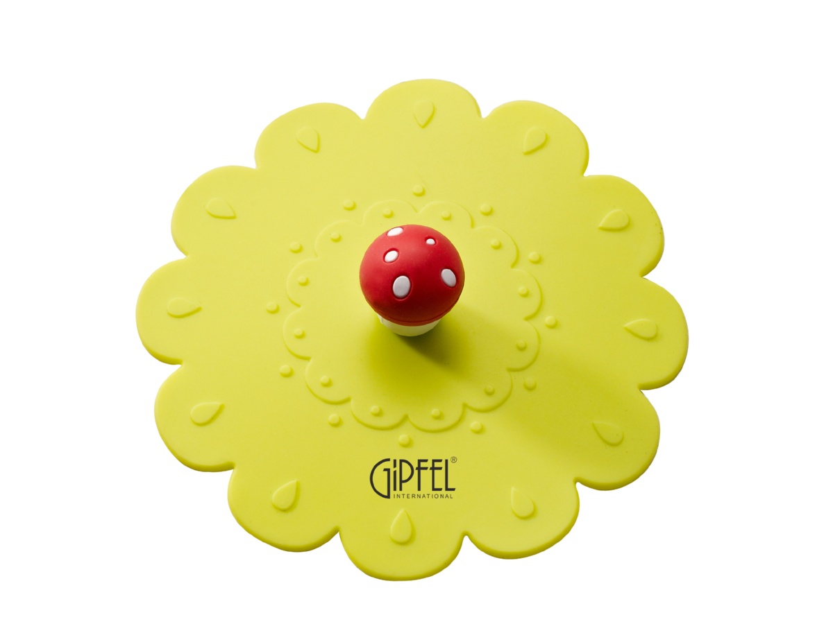 картинка 2862 GIPFEL Крышка силиконовая 12х3см ручка в форме гриба от магазина Gipfel