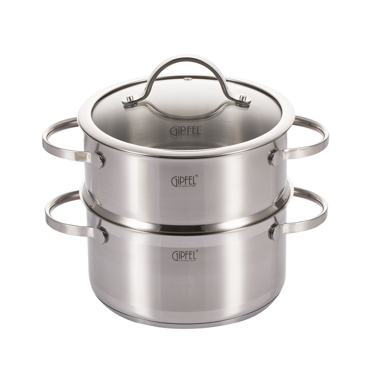 картинка 1325 GIPFEL Пароварка двухярусная VICTORY 3 л от магазина Gipfel