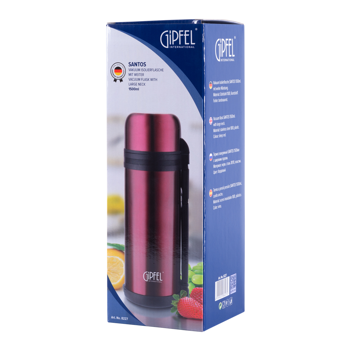Вакуумный термос Gipfel Santos 8227 1,5 л фото