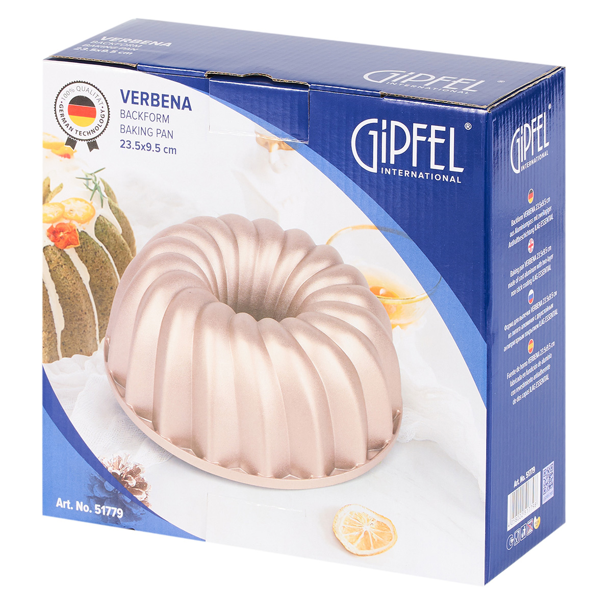 Форма для выпечки Gipfel Verbena 51779 23,5x9,5 см фото