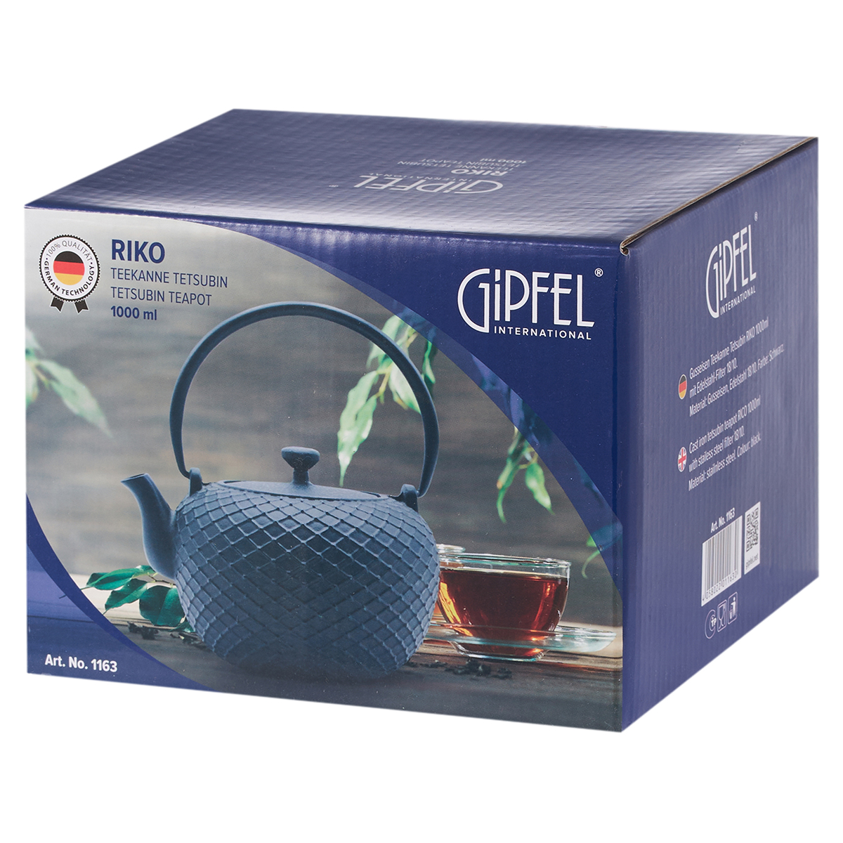 Заварочный чайник Gipfel Riko 1163 1000 мл фото