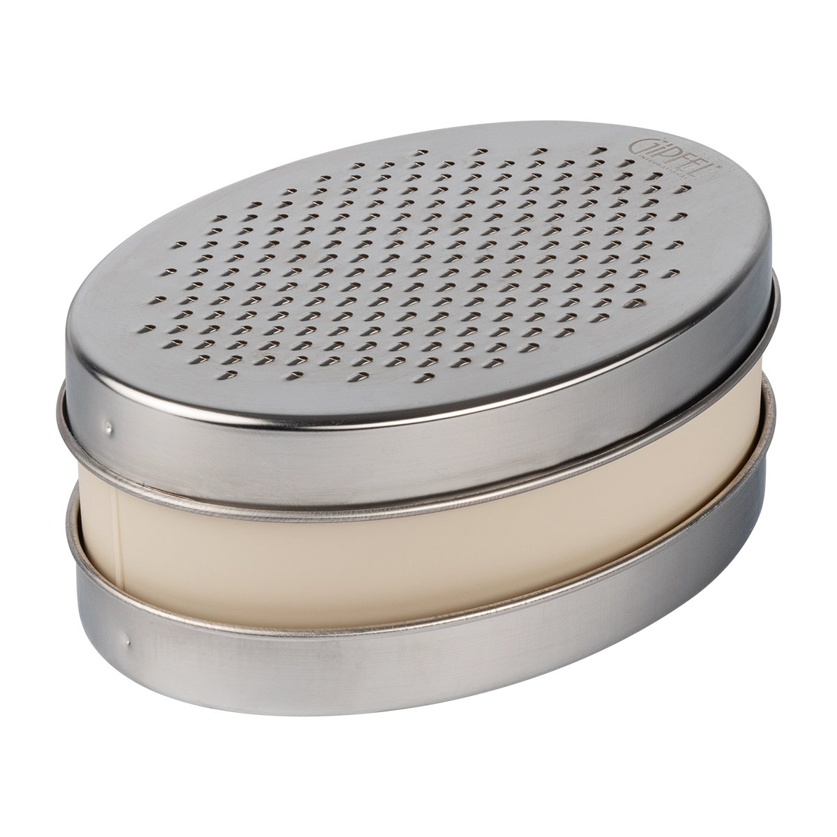 картинка 5398 GIPFEL Терка с контейнером SONNA 17х12см. Материал: нерж сталь, пластик. Цвет:  бирюзовый. от магазина Gipfel