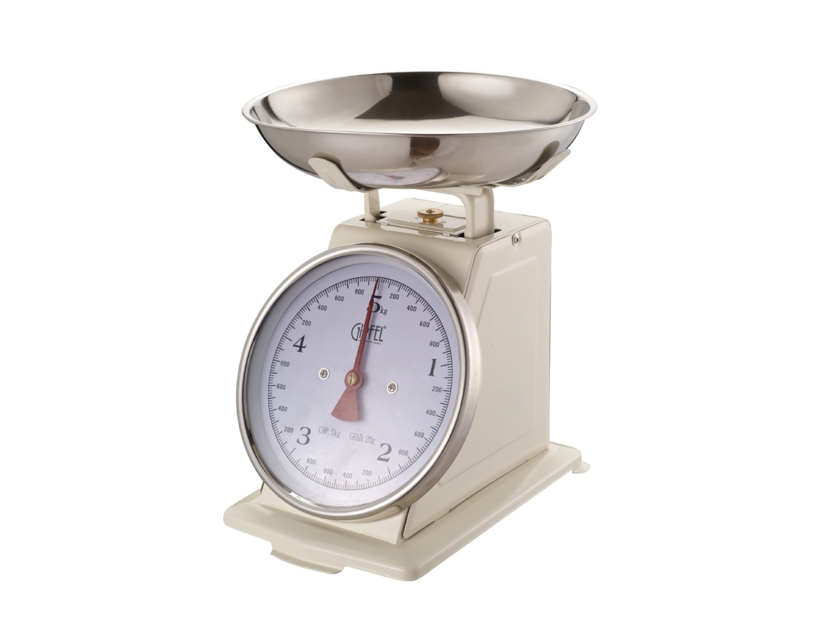 картинка 5688 GIPFEL Механические кухонные весы 20 г / 5 кг от магазина Gipfel