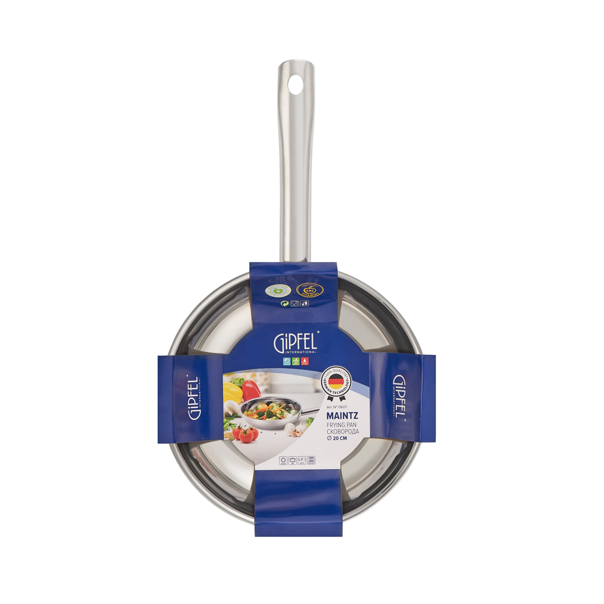 Сковорода из нержавеющей стали Gipfel Maintz 0607 20 см фото