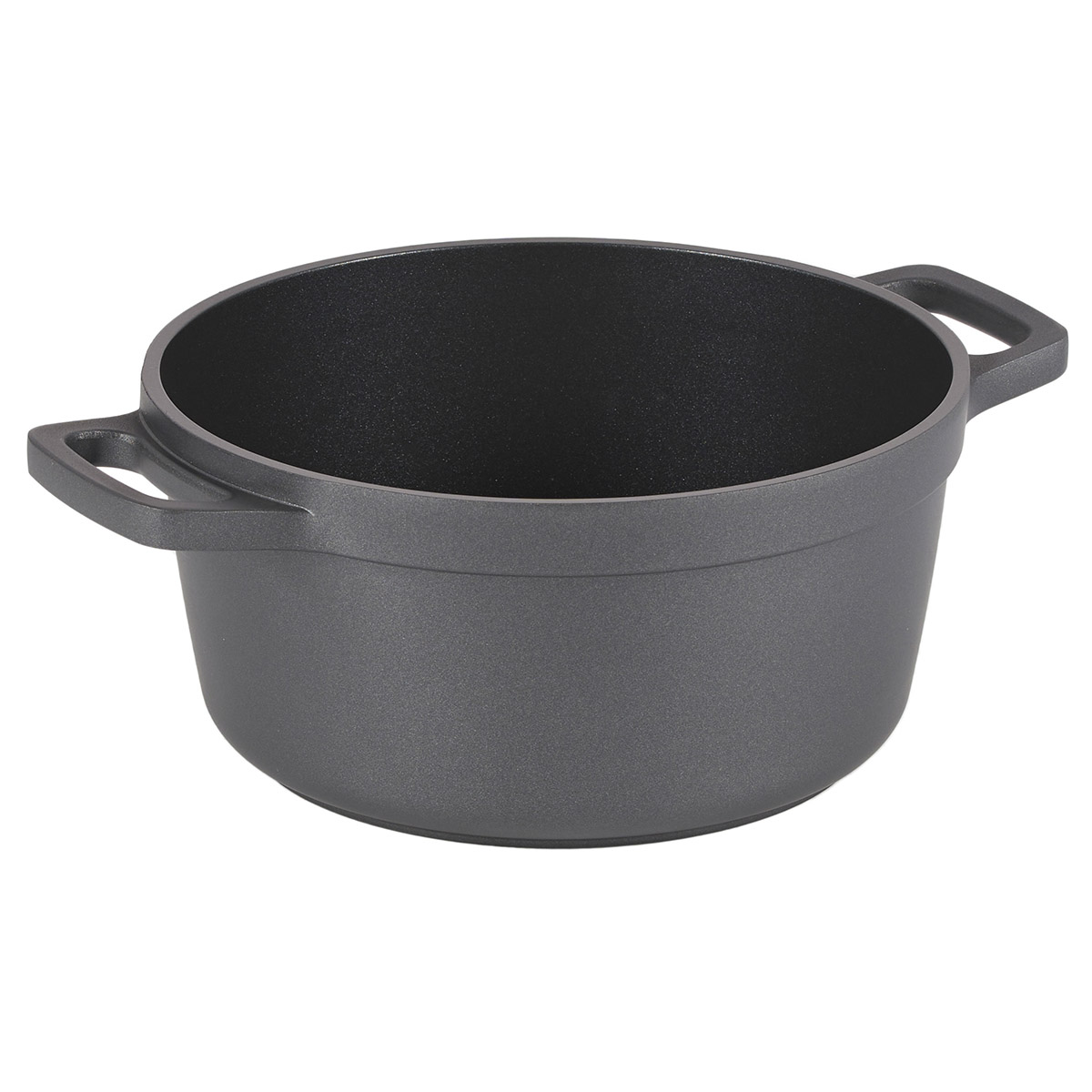 Алюминиевая кастрюля Werner Nero 52087 24 см/4,3 л фото