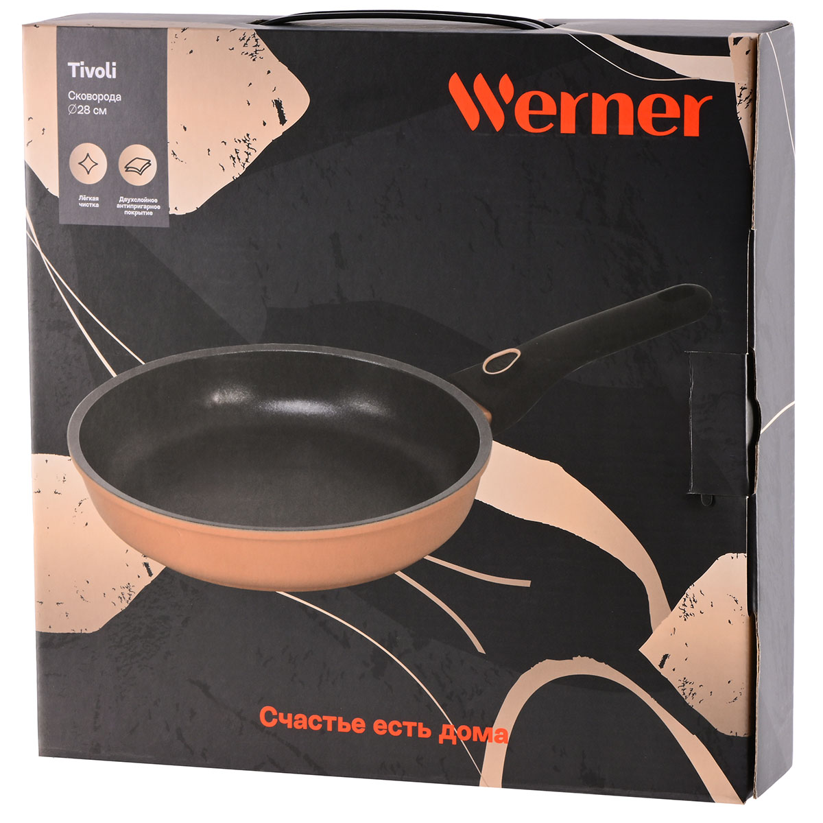 Алюминиевая сковорода Werner Tivoli 51480 28 см фото