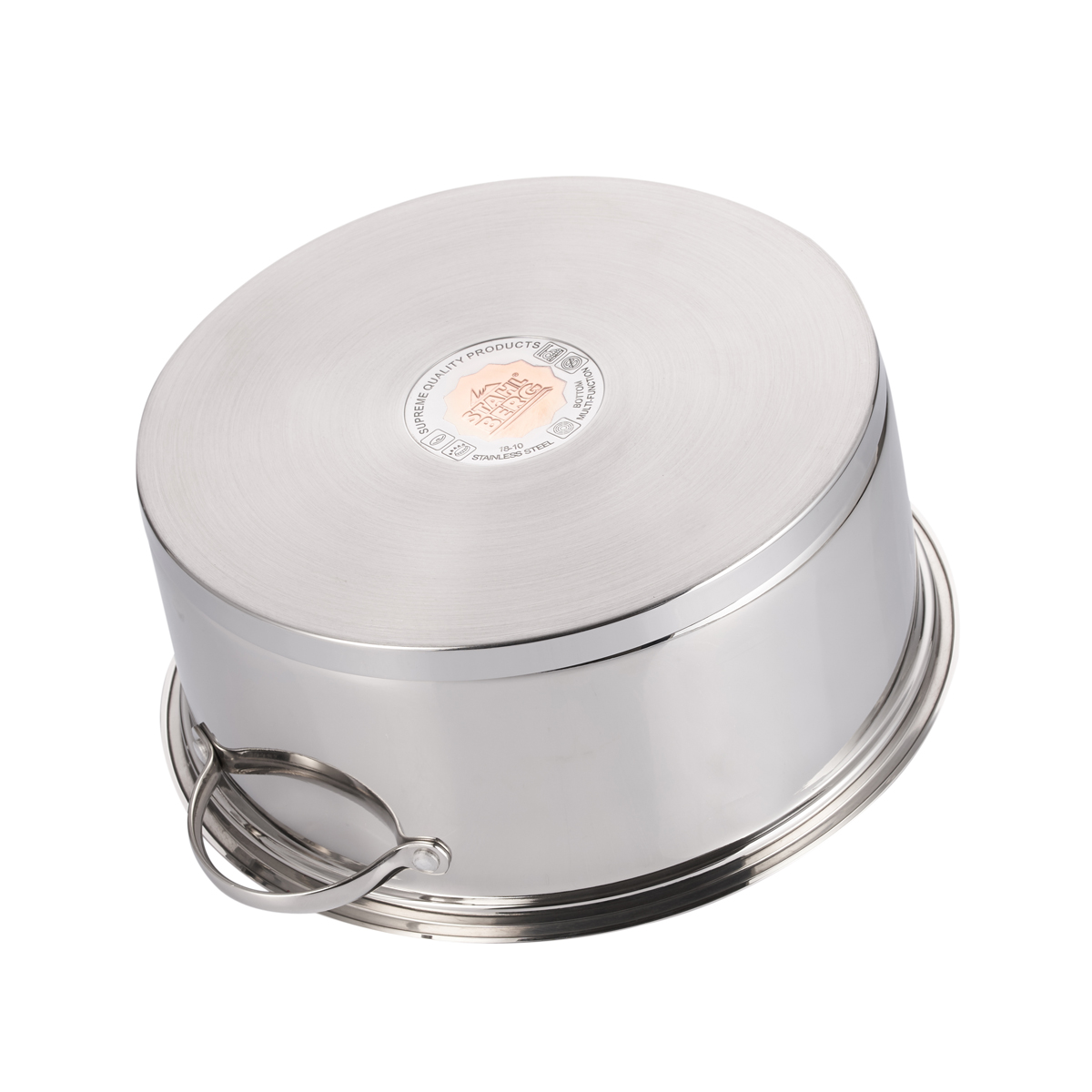 картинка 1811-S STAHLBERG Пароварка DONELLA 3пр 28х12 см, 6л от магазина Gipfel