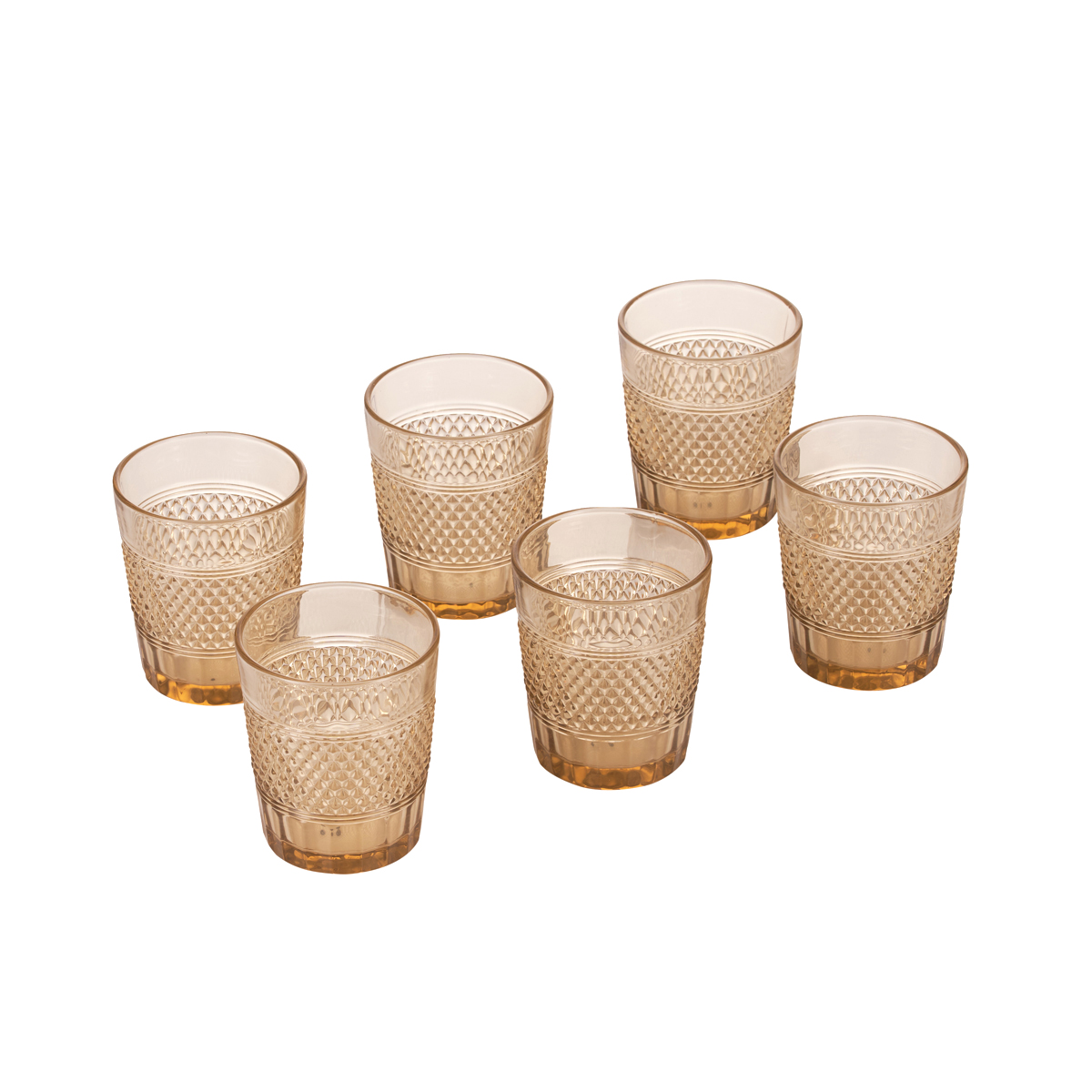 Набор стаканов Gipfel Amber 41201 330 мл 6 предметов фото