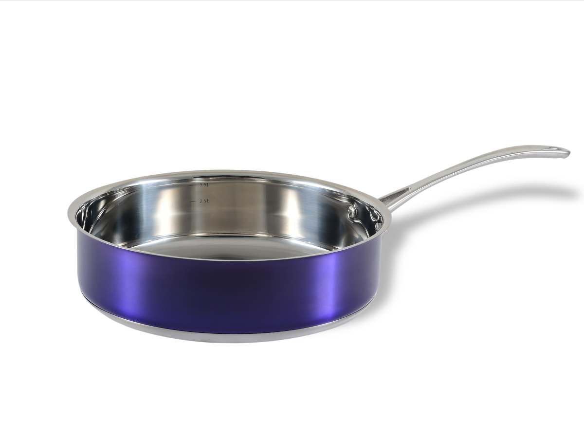 Сковорода из нержавеющей стали Gipfel Lilas 1770 28 см фото