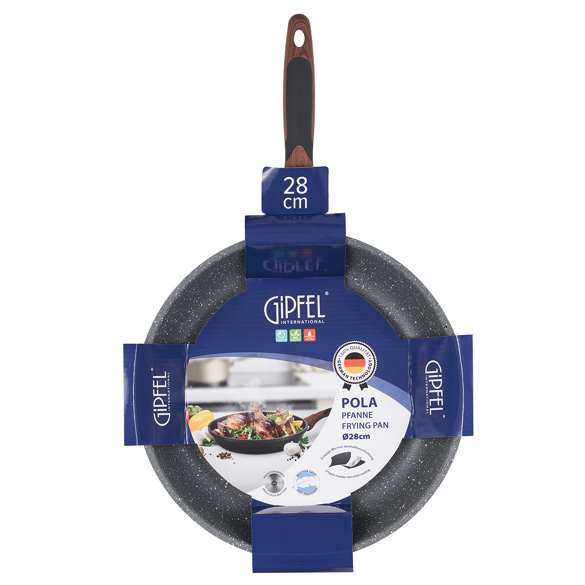 Алюминиевая сковорода Gipfel Pola 2665 28 см фото