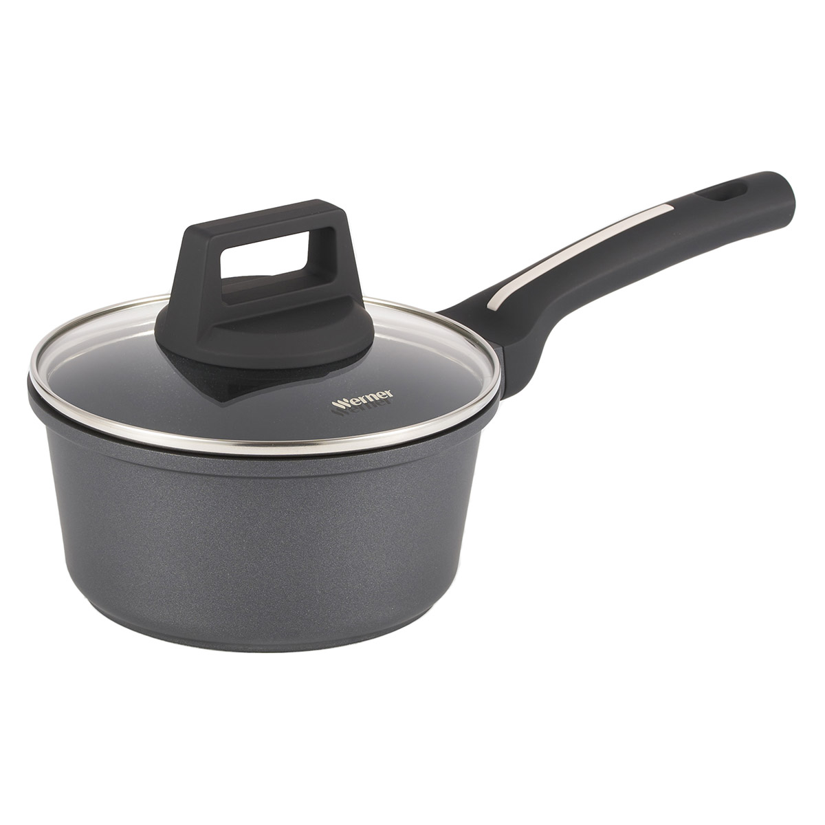 Ковш алюминиевый Werner Nero 52085 16 см/1,3 л фото