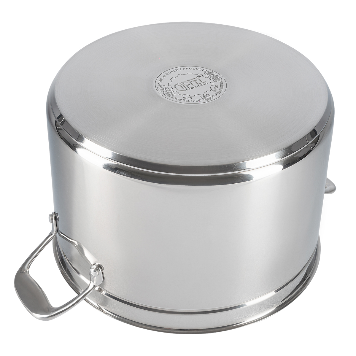Кастрюля из нержавеющей стали Gipfel Grande 51703 30 см / 14 л фото