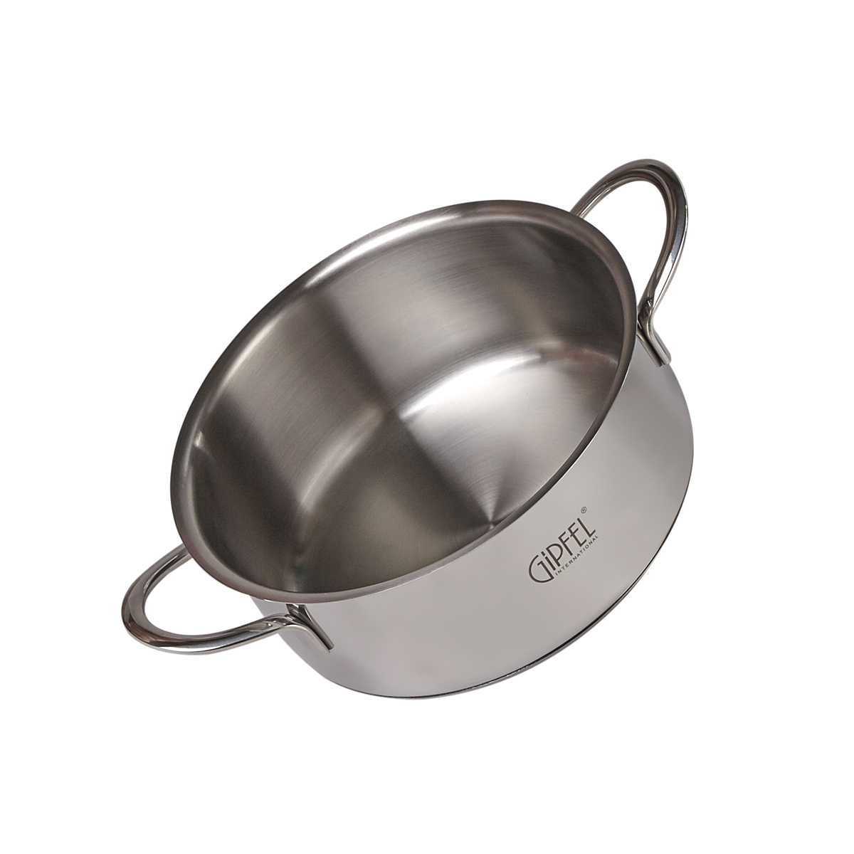 картинка Кастрюлька MINI со стеклянной крышкой 0,9 л. Gipfel 1202 от магазина Gipfel