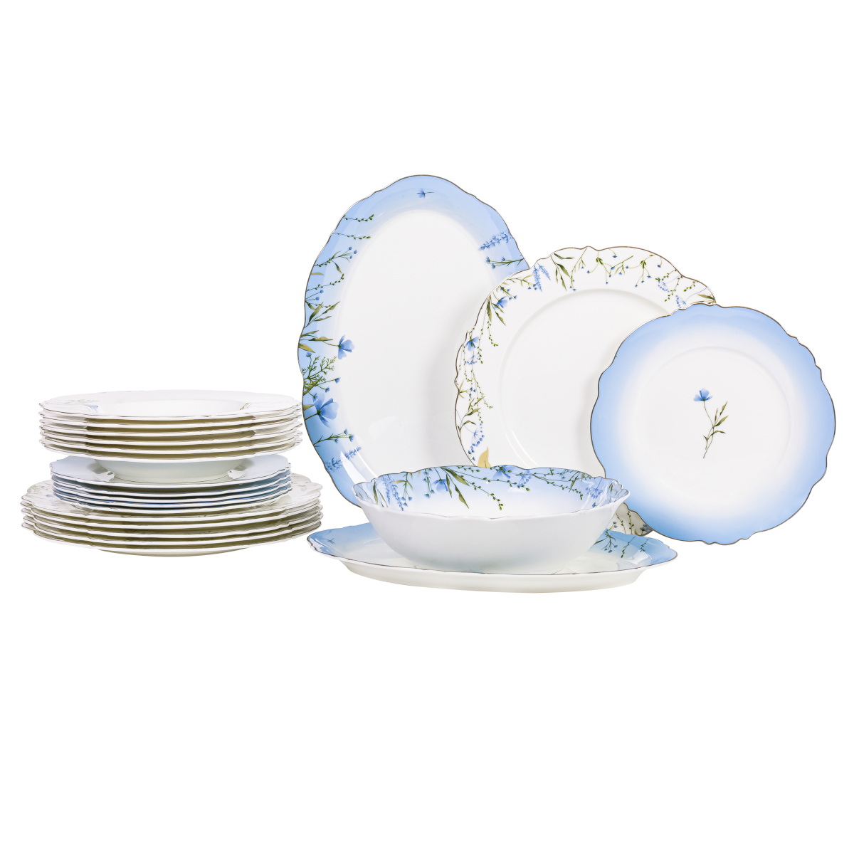 Сервиз столовый Gipfel Selin 43234 21 предмет фото