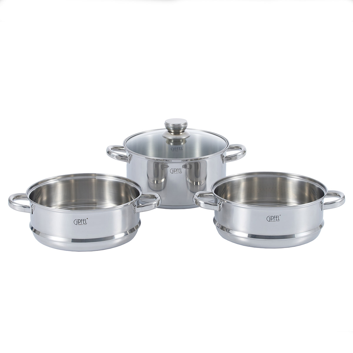 картинка 1309 GIPFEL Пароварка трехъярусная SALINA 5.0 л от магазина Gipfel