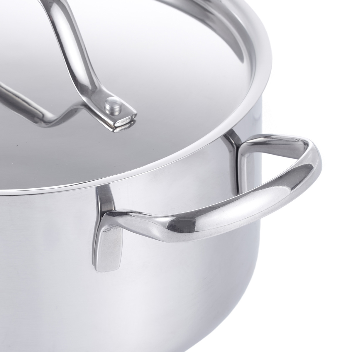 Кастрюля из нержавеющей стали Gipfel Galaxy 51971 24 см/6 л фото