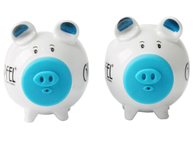 картинка 9145 GIPFEL Набор для приправ "Хрюша" 2пр 7х6х8см Цвет: Голубой от магазина Gipfel