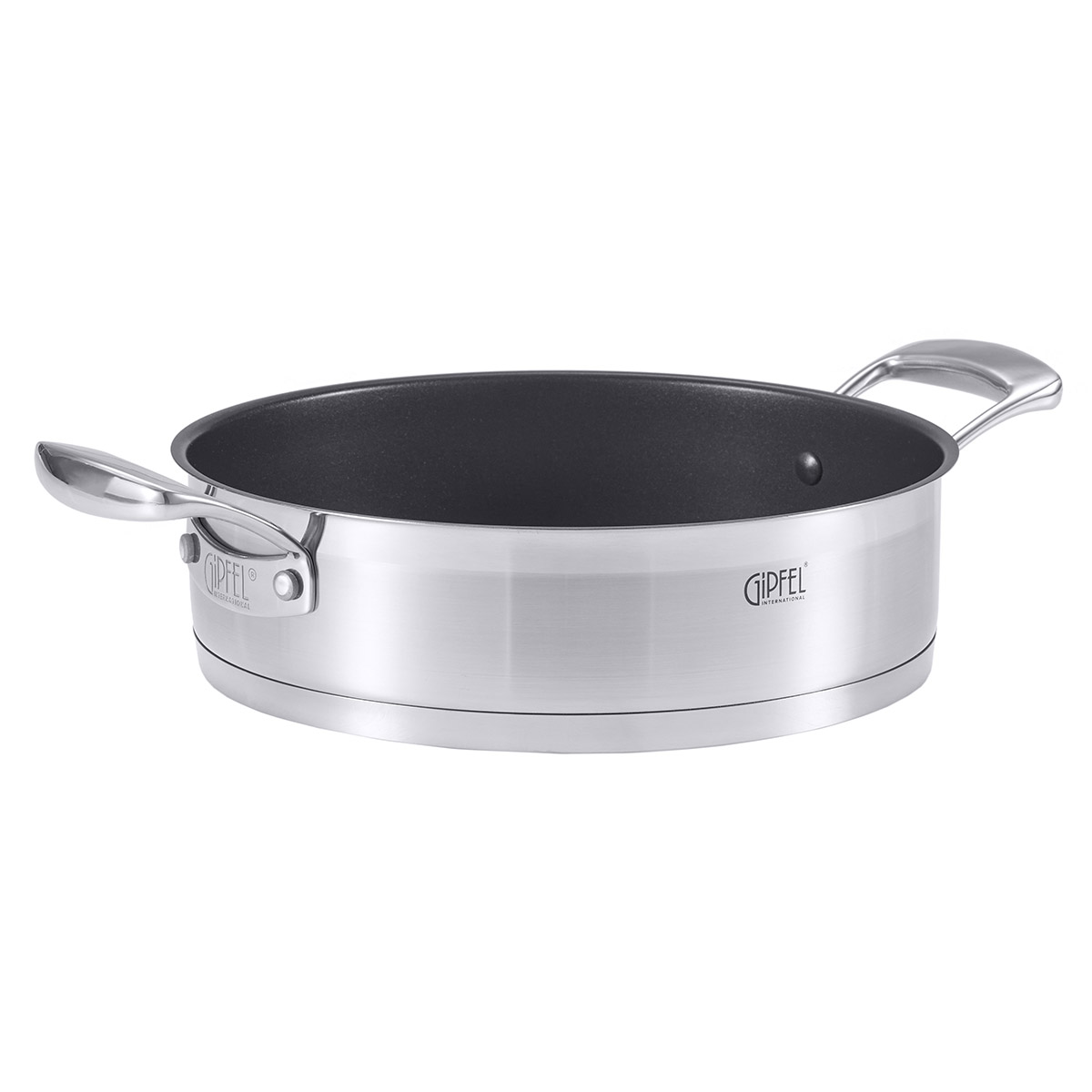 Сотейник из нержавеющей стали Gipfel Prestige 52008 26 см/3,7 л фото