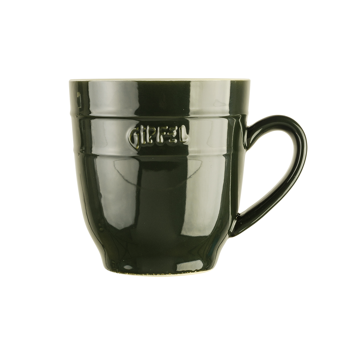 Кружка MAJOLICA 250мл. Цвет: темно-зеленый. Материал: жаропрочная керамика от магазина Gipfel 3925