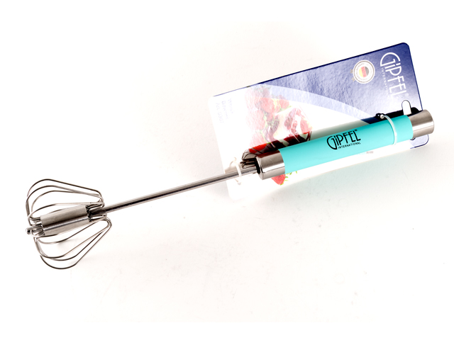 картинка 9307 GIPFEL Венчик. Материал: нержавеющая сталь 430. Цвет: голубой. Размер: 30*7*1,8 см от магазина Gipfel