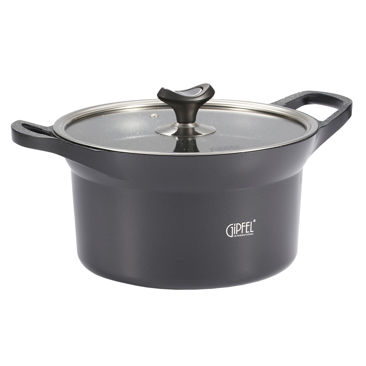 Кастрюля из литого алюминия Gipfel Azul Black 51923 24 см/4,5 л фото