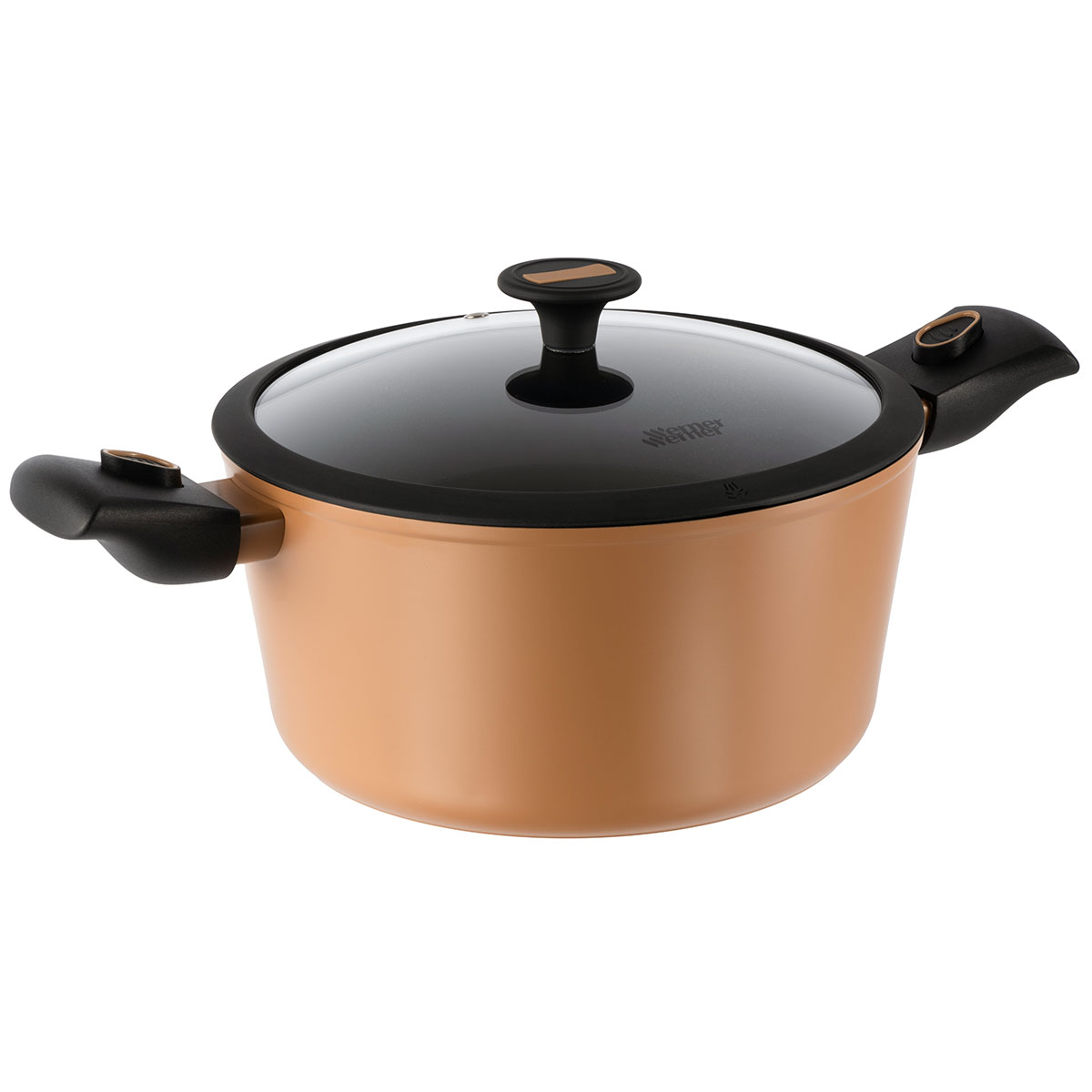 Алюминиевая кастрюля Werner Tivoli 52001 24 см/4,5 л фото